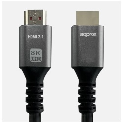 APPROX Kábel - HDMI 2.1 kábel apa/apa 1m (UHD 8K