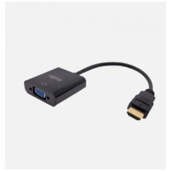 APPROX Kábel átalakító - HDMI to VGA Adapter +  audio output