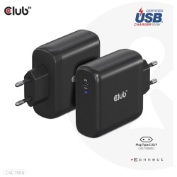 Club 3D Hálózati töltő - CAC-1908EU (100W GAN