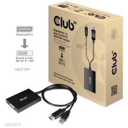Club 3D Átalakító - CAC-1010 (DisplayPort to Dual Link DVI-D