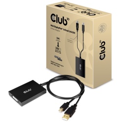 Club 3D Átalakító - CAC-1130 (Mini DisplayPort to Dual Link DVI-I Active
