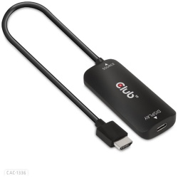 Club 3D Átalakító - CAC-1336 (HDMI+Micro USB to USB-C