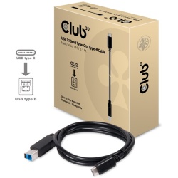 Club 3D Kábel - CAC-1524 (3.1 USB-C Gen 2 to 3.1 USB-B Gen 2