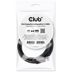 Club 3D Kábel - CAC-2163 (Mini DisplayPort to DisplayPort 1.2