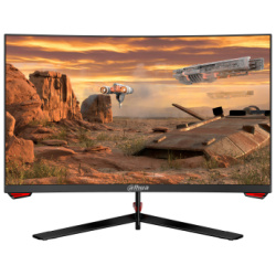 Dahua Monitor 27" - LM27-E230C (VA; 16:9; 1920x1080; 1ms; 180Hz; 250cd; HDMIx2; DP; Audio; Ívelt)