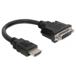 Delock Átalakító - 65327 (HDMI -> DVI (24+1)