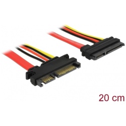 Delock Kábel - 84362 (SATA 22 tűs  -> SATA 22 tűs