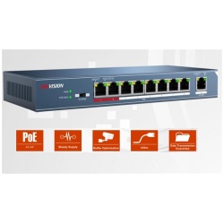 Hikvision Switch PoE - DS-3E0109P-E (8 port 100Mbps