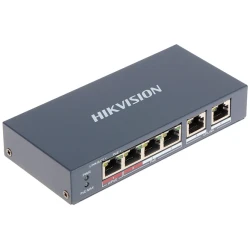 Hikvision Switch PoE - DS-3E0106HP-E (4 port 100Mbps