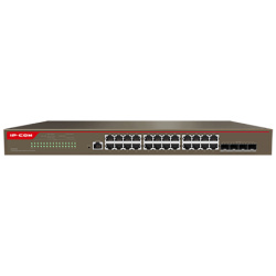 IP-COM Switch Vezérelhető - G5328X (L3; 24x1Gbps + 4x10G SFP port; rack-mount)