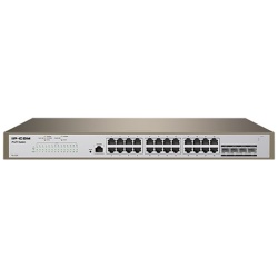 IP-COM Switch Vezérelhető - PRO-S24 (24x1Gbps + 4x1Gbps SFP + 1x1Gbps console port)