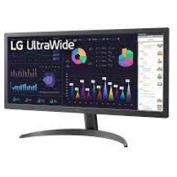 LG Monitor 26" - 26WQ500-B (IPS; 21:9; 2560x1080; 5ms; 250cd; HDMIx2