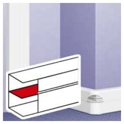 Legrand DLP válaszfal 65 mm magas