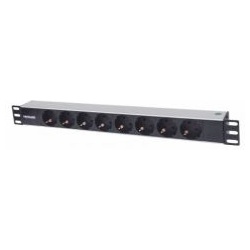 Manhattan elosztó - 19" 1U Rackmount elosztó