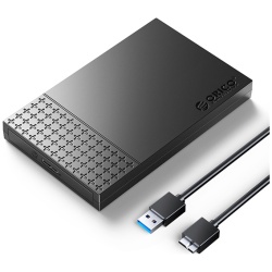 Orico Külső HDD/SSD Ház 2.5" - 2526U3-V1-BK (USB-A 3.0