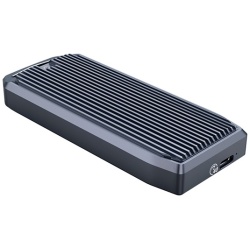 Orico Külső M.2 ház - M2V01-C4-GY /91/ Enclosure (USB-C 4.0 -> M.2 NVMe