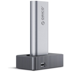 Orico M.2 SSD Dokkoló - IT18C3-GY (M.2 NVMe -> USB-A/C
