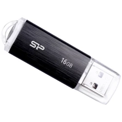 Silicon Power Pendrive - 16GB USB2.0 Ultima U02 Fekete