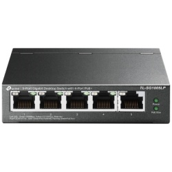 TP-Link Switch  PoE - TL-SG1005LP (5 port 1Gbps; 5/4 af PoE port; 40W)
