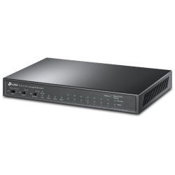 TP-Link Switch  PoE - TL-SL1311MP (8 port 100Mbps PoE+ port; 2 port RJ45 Uplink; 1 port SFP; 124W)