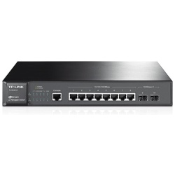 TP-Link Switch Menedzselhető - SG3210 JetStream™ (L2; 8port 1Gbps + 2port gigabit SFP; IPv6)