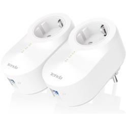 Tenda Powerline adapter Kit - PH6 Kit (1x 1Gbps (1Gbps adatátvitel); 230-as aljzat)