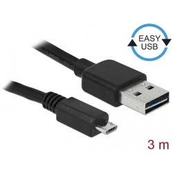 Delock Kábel - 83368 (USB-A 2.0 -> USB Micro-B