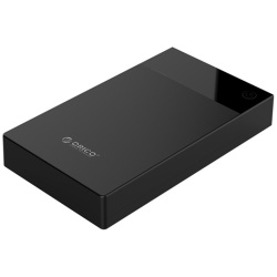 Orico Külső HDD Ház 3.5" - 3599U3-EU-BK /96/  (USB-A 3.0